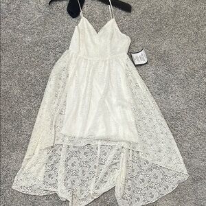 NWT Speechless White Lace Dress